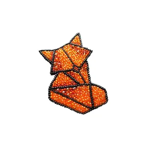 گل سینه زنانه مدل روباه کد 5029