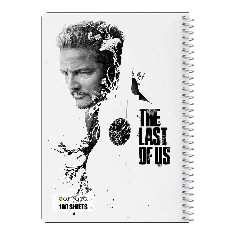 دفتر مشق 100 برگ سیمی کارنیکا طرح لست اف اس The Last of Us کد 98062