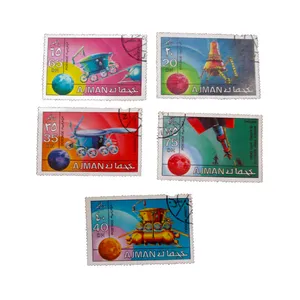 تمبر یادگاری مدل فضایی کد bc-2248 مجموعه 5 عددی