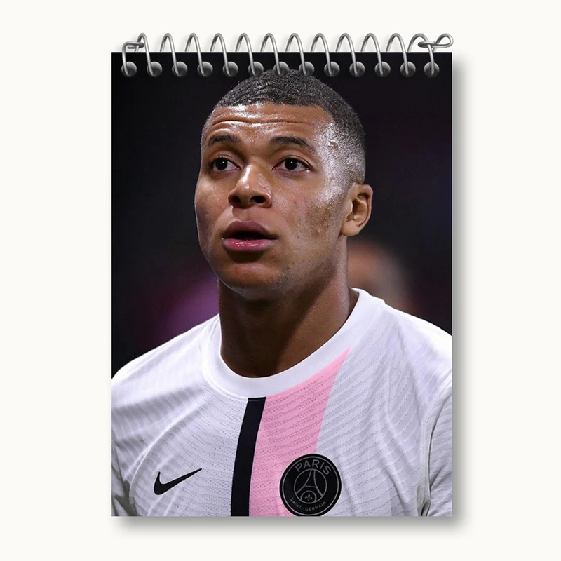 دفتر یادداشت 50 برگ خندالو مدل کیلیان امباپه کد 14010