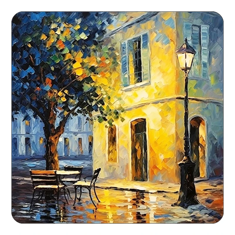 مگنت کاکتی طرح نقاشی رنگ روغن مدل mp73170