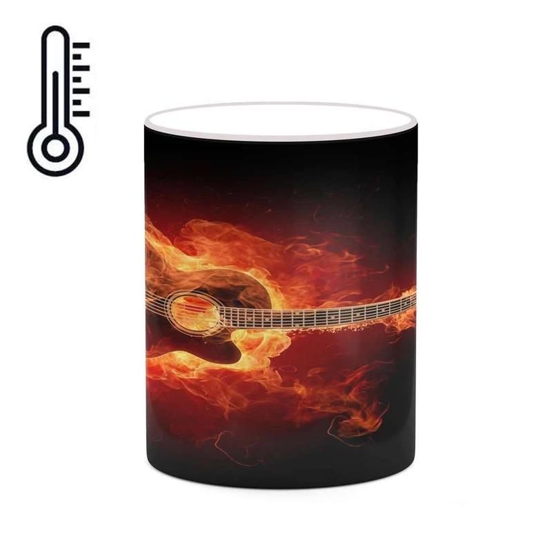 ماگ حرارتی کاکتی مدل گیتار کد mgh20523