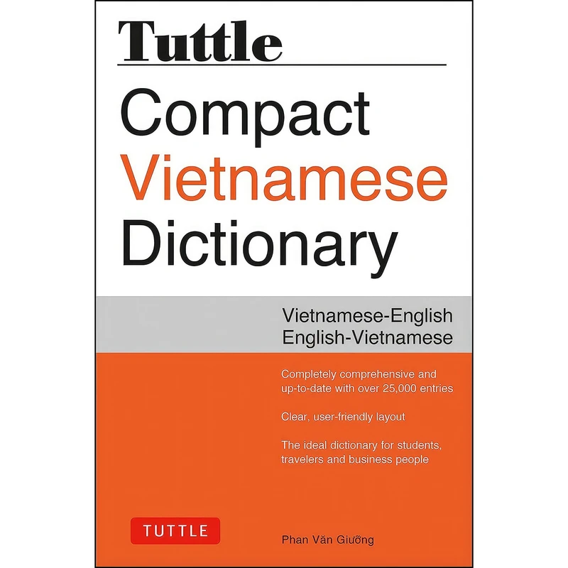 کتاب Tuttle Compact Vietnamese Dictionary اثر Van Giưỡng Phan and Phan Van Giuong انتشارات Tuttle Publishing