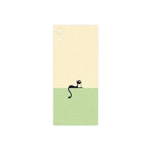 MAHOOT Minimal Internet Cat Icon Cover Sticker for Sony Xperia XA1