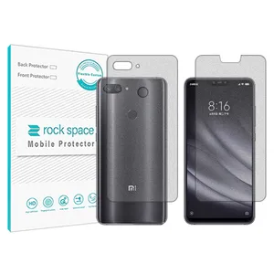 Matte Rockspace HyMTT screen protector suitable for Mi 8 Lite mobile phone with back protector