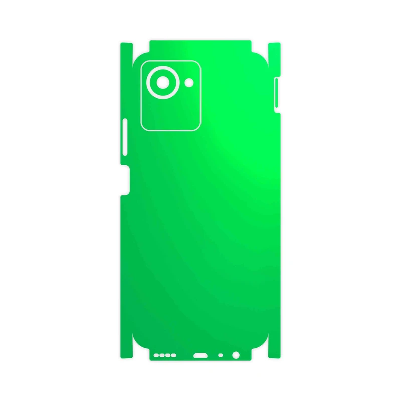 برچسب پوششی ماهوت مدل Matte-Green-FullSkin مناسب برای گوشی موبایل ریلمی C30s