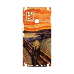 MAHOOT The Scream of Munch-FullSkin Cover Sticker for Infinix Smart 6 X657B