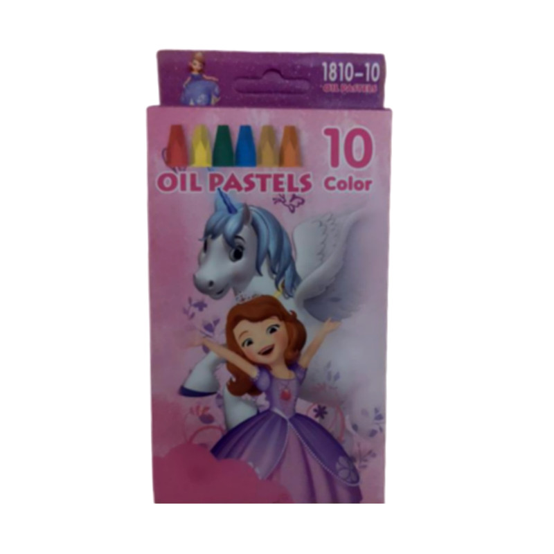 پاستل روغنی ده رنگ مدل سوفیا