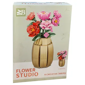 ساختنی زد بی 550 قطعه مدل Flower Studio کد 9114