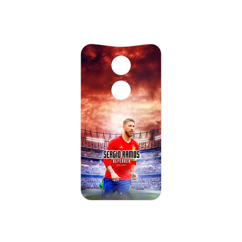 برچسب پوششی ماهوت مدل Sergio Ramos مناسب برای گوشی موبایل موتورولا Moto X 2014