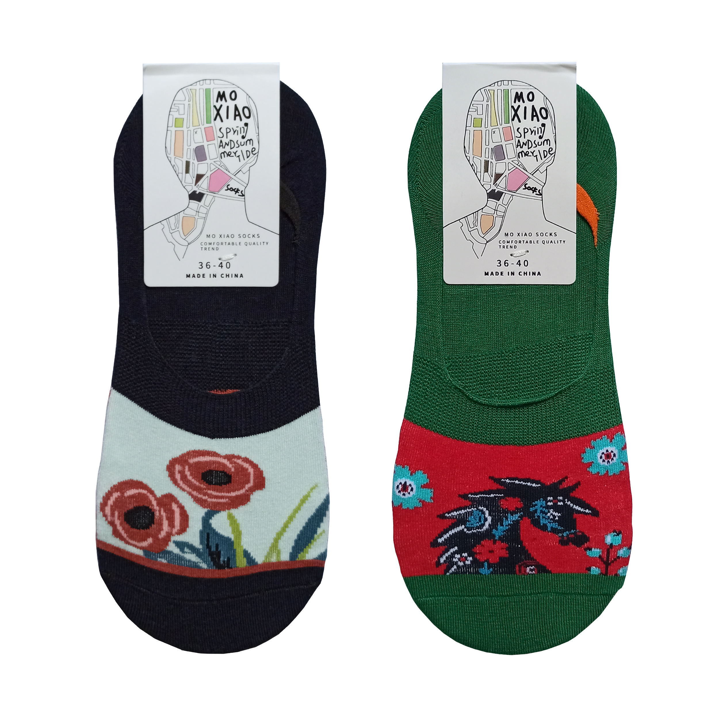 جوراب دخترانه ماکسیو مدل KMX02 مجموعه 2 عددی