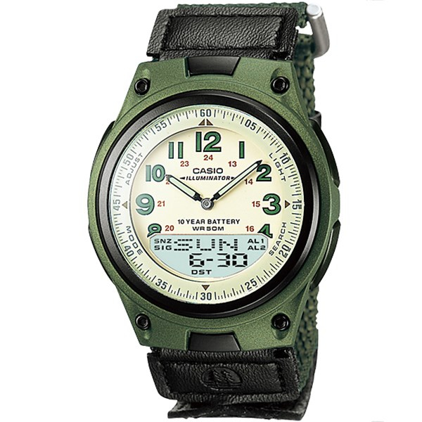 ساعت مچی عقربه ای مردانه کاسیو AW-80V-3BVDF