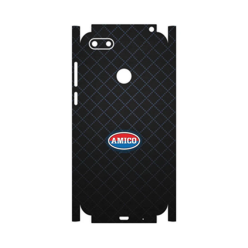 برچسب پوششی ماهوت مدل AMICO-FullSkin مناسب برای گوشی موبایل موتورولا Moto E6 Play