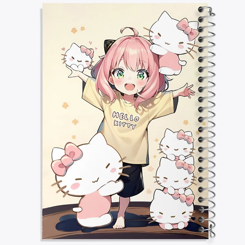 دفتر مشق 100 برگ خندالو طرح آنیا انیمه اسپای ایکس کد N3683