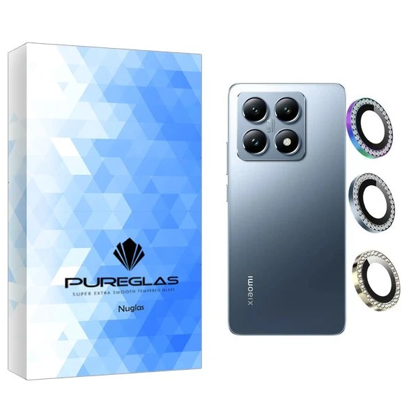 محافظ لنز گوشی پیور گلس مدل NueGlas Ringi negin مناسب برای گوشی موبایل شیائومی 14T