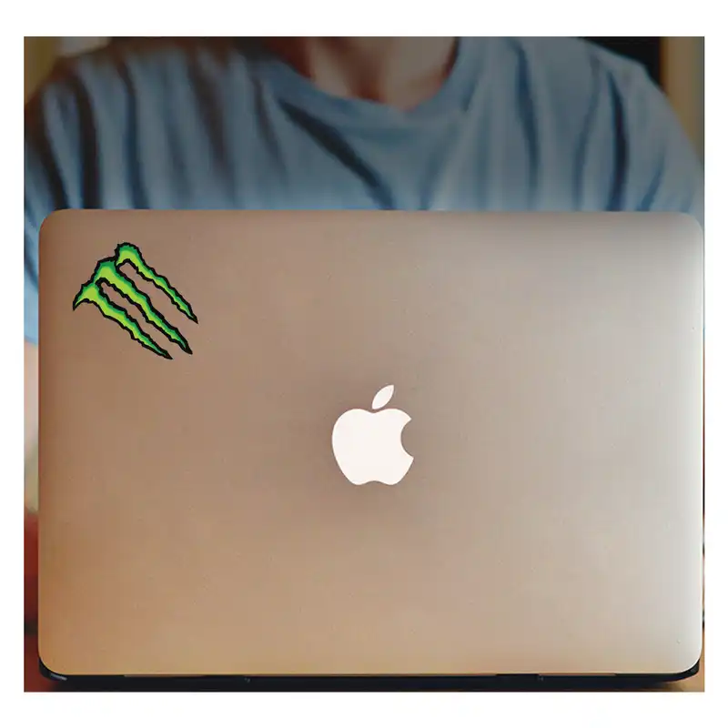 برچسب لپ تاپ پویا مارکت طرح مانستر کد 365