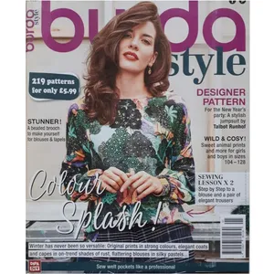 مجله burda style ژانويه 2020 همراه الگو 