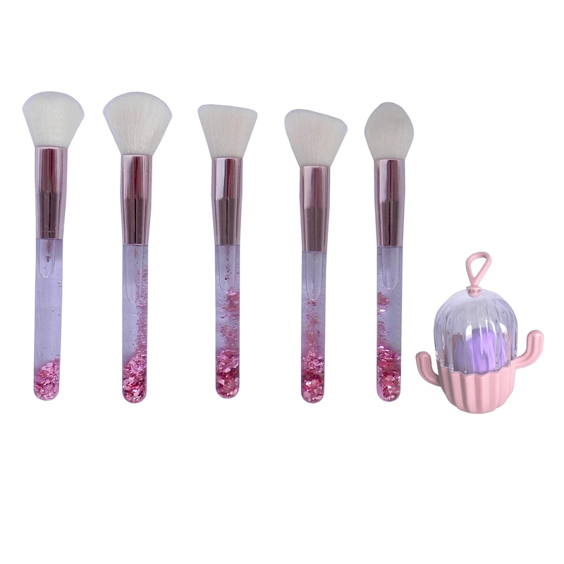 ست براش آرایشی کد 0072 بسته 5 عددی