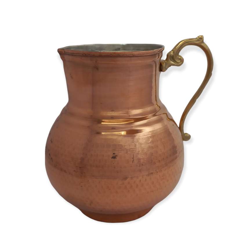 پارچ مسی مدل سیب کد q1prcs31