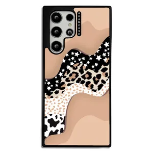 AKAM AMCWSGS22U-PANTHER PATTERN4 Cover For Samsung Galaxy S21 Ultra