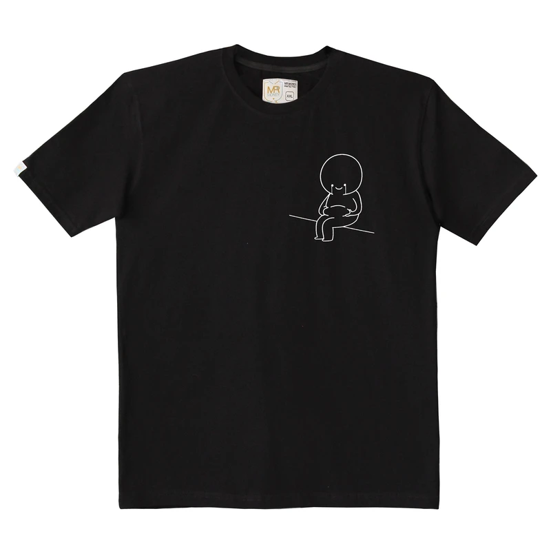 تی شرت آستین کوتاه مردانه مسترمانی مدل شکم