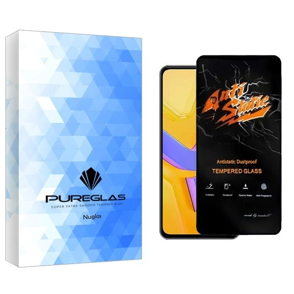 محافظ صفحه نمایش پیور گلس مدل NueGlas Antistatic مناسب برای گوشی موبایل ویوو V40