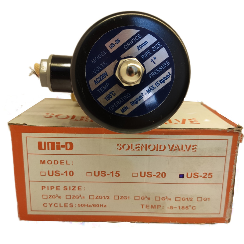 شیر برقی یونی دی مدل US-25-1-220v شیر برقی یونی دی مدل US-25-1-220v
