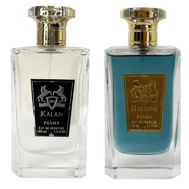 ادو پرفیوم مردانه پاشا مدل Luxury Marly با رایحه گرم حجم 100 میلی لیتر بسته 2 عددی