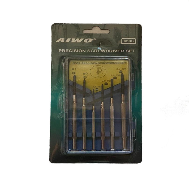 پیچ گوشتی آیوو مدل 6PCS بسته 6 عددی پیچ گوشتی آیوو مدل 6PCS بسته 6 عددی