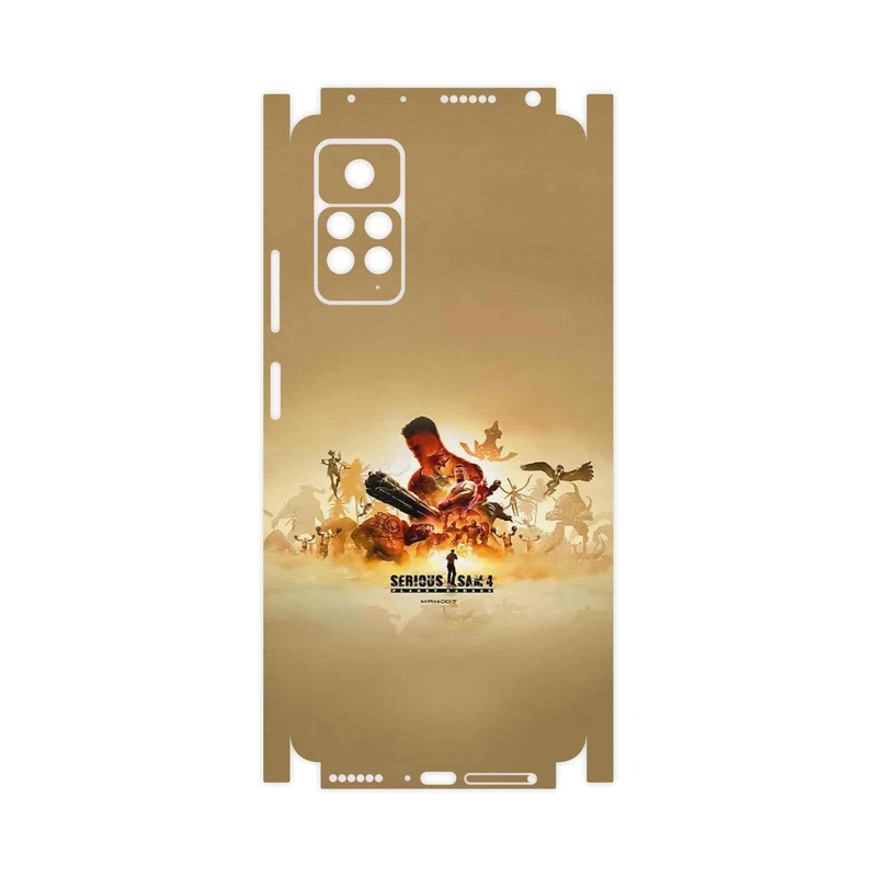 برچسب پوششی ماهوت مدل Serious Sam Game Series-FullSkin مناسب برای گوشی موبایل شیائومی Redmi Note 11 Pro 5G