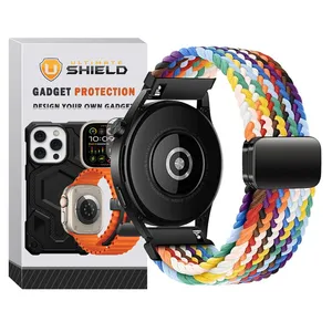 Ultimate Shield Braided Magsolo Mix TW Band For Mibro Size 22mm Lite 2 / Lite 3 / Lite 3 Pro smartwatch