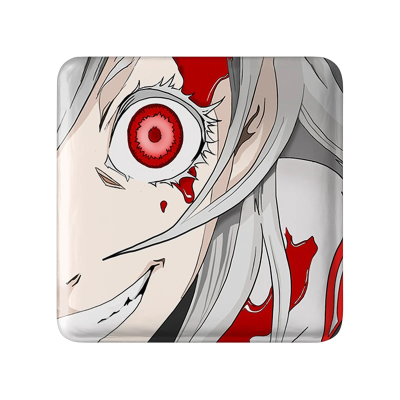 مگنت خندالو طرح شیرو انیمه ددمن واندرلند مدل مربعی کد 33575