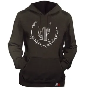 هودی زنانه مدل  کاکتوس کد T04 رنگ نوک مدادی