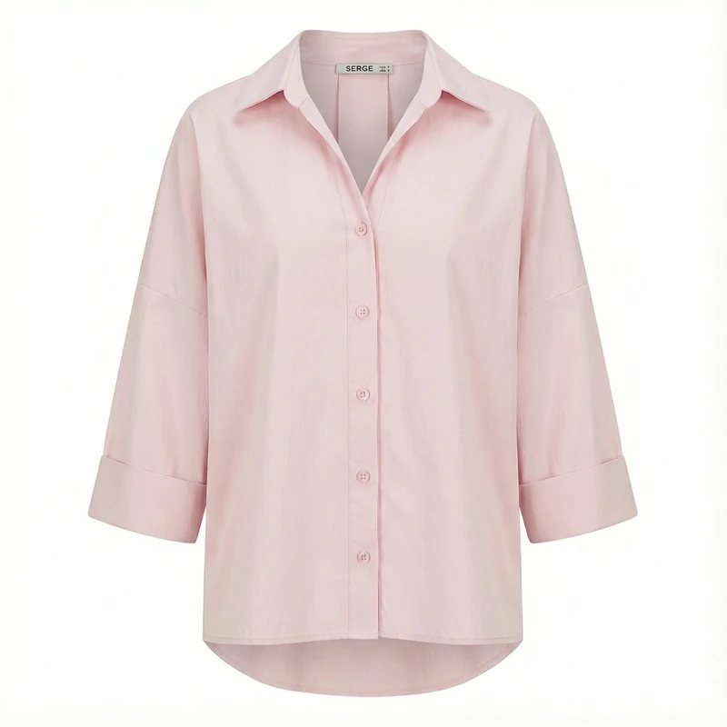 مانتو شومیزی زنانه سرژه مدل 2076692