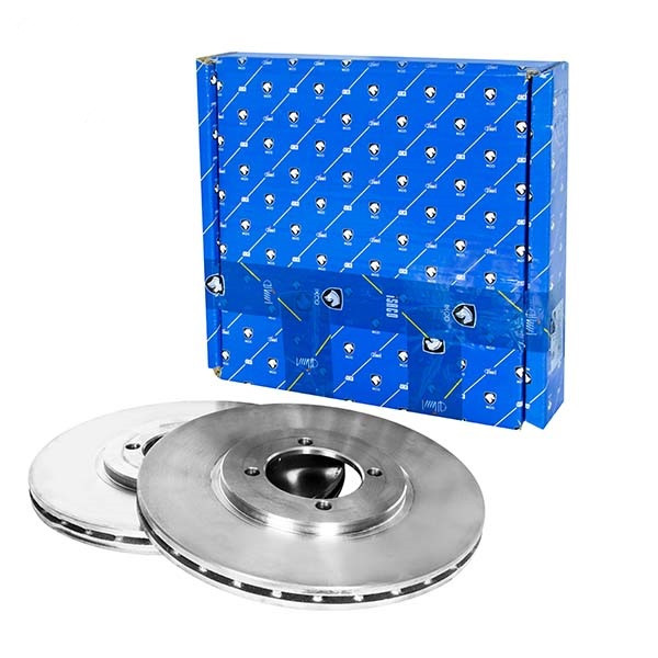 دیسک ترمز چرخ جلو ایساکو کد 65284 مناسب برای ال90 بسته 2 عددی