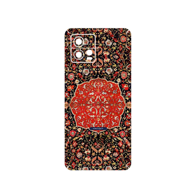 برچسب پوششی ماهوت مدل Persian_Carpet_Red مناسب برای گوشی موبایل موتورولا Moto G72