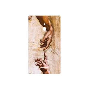 MAHOOT The Creation of Adam of MichelAnge Cover Sticker for Nokia XL