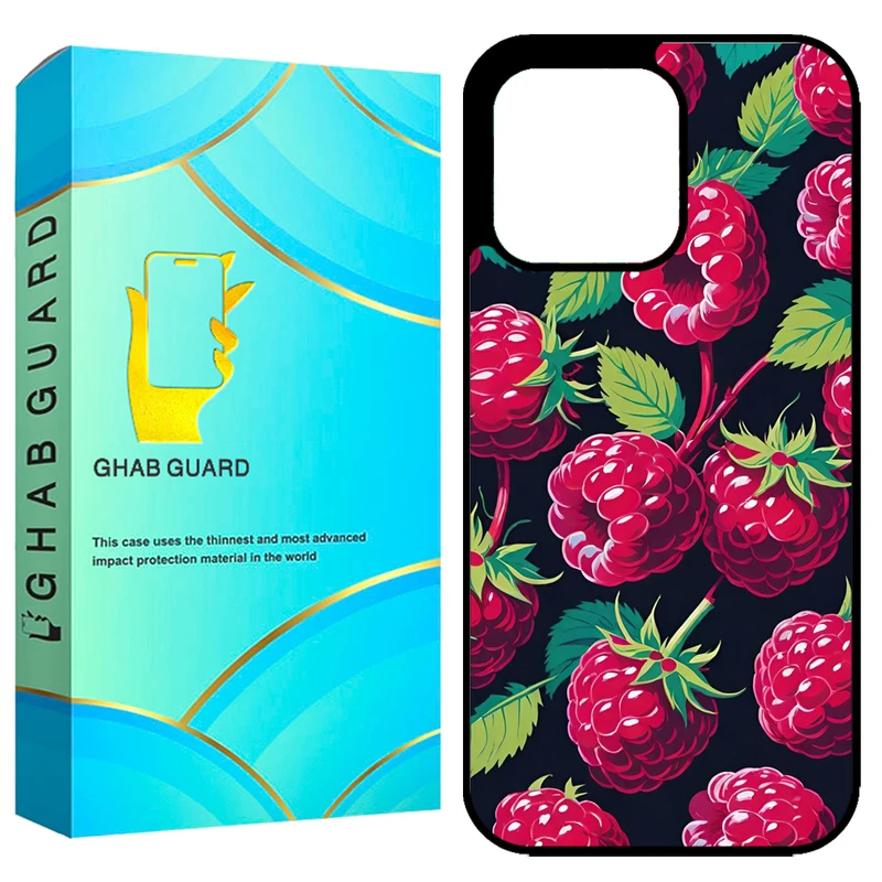 کاور قاب گارد طرح تمشک مدل GCHP13PM مناسب برای گوشی موبایل اپل iPhone 13 Pro Max