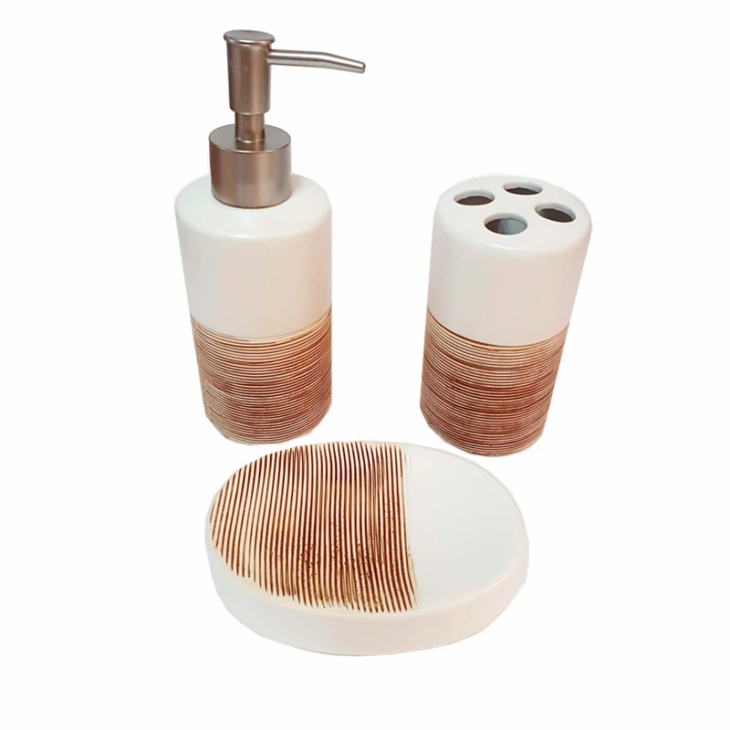 ست سرویس بهداشتی 3 تکه مدل SET 003