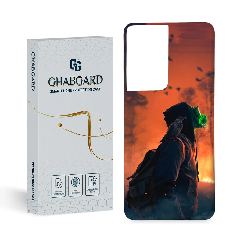 کاور قاب گارد مدل پسرانه مناسب برای گوشی موبایل سامسونگ Galaxy S21 Ultra