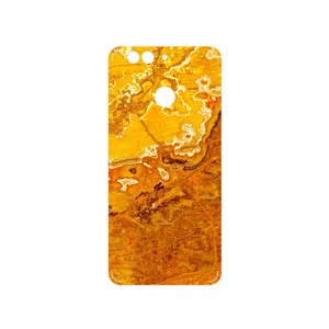 MAHOOT Gold Marble Cover Sticker for Huawei Nova 2 Plus
