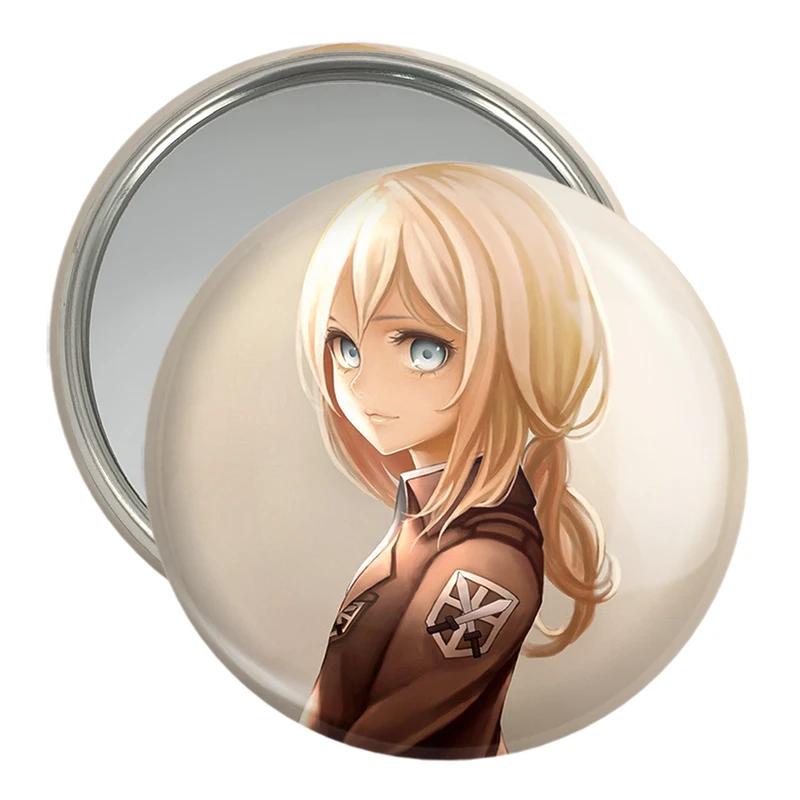 آینه جیبی خندالو مدل هیستوریا انیمه اتک آن تایتان Attack on Titan کد 18554