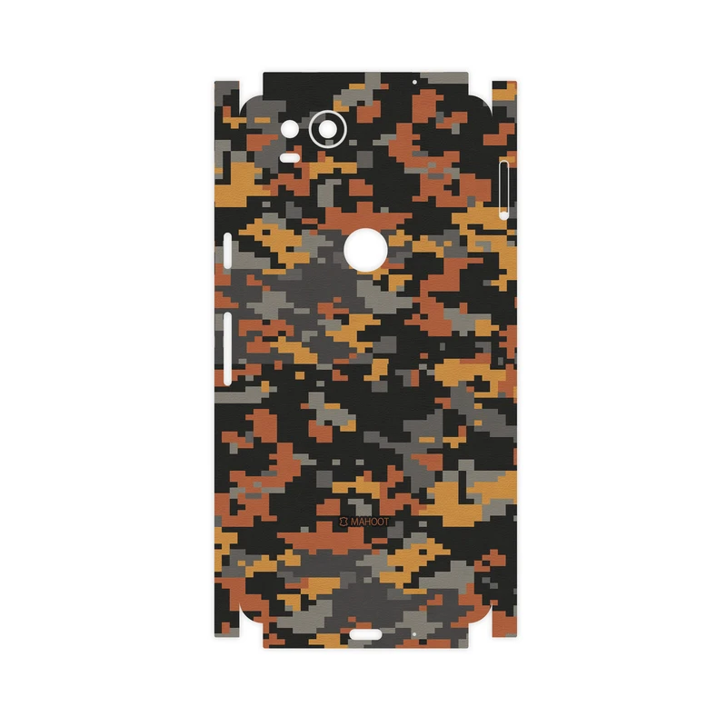 برچسب پوششی ماهوت مدل Army-Autumn-pixel-FullSkin مناسب برای گوشی موبایل گوگل Pixel 2