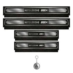 برچسب پارکابی خودرو لندمون کد LM103 MS مناسب برای میتسوبیشی ASX مجموعه 4 عددی به همراه جا کلیدی