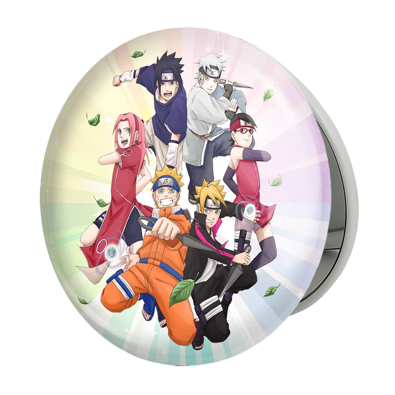 آینه جیبی خندالو طرح انیمه ناروتو Naruto مدل تاشو کد 4923 
