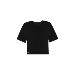 کراپ‌تاپ آستین کوتاه زنانه بنیس مدل ویویان رنگ مشکی