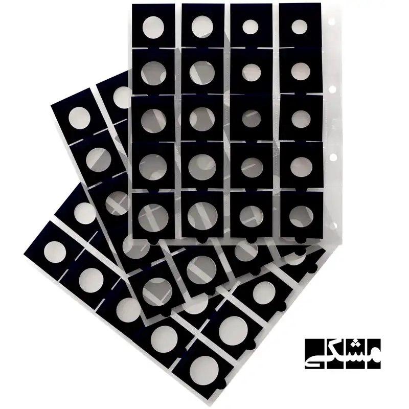 کاور آلبوم سکه دنیای کلکسیون کد C20 بسته 3 عددی