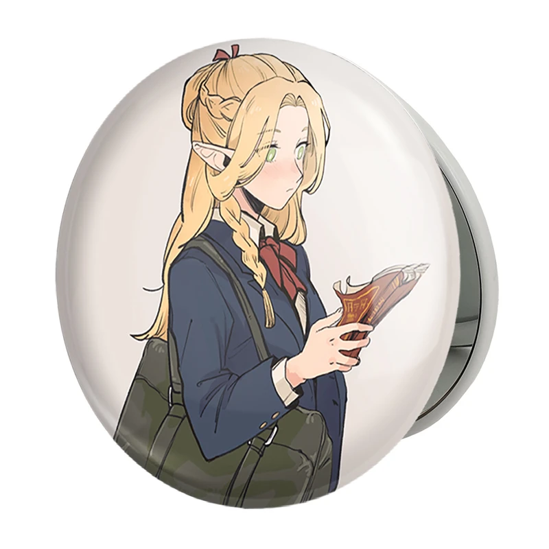 آینه جیبی خندالو طرح مارسیل انیمه خوشمزه در سیاه چال مدل تاشو کد 35917