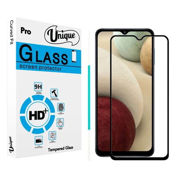محافظ صفحه نمایش سرامیکی يونيک مدل +Clear مناسب برای گوشی موبایل سامسونگ Galaxy A42/A12
