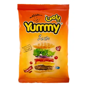 اسنک با طعم چیزبرگر یامی - 80 گرم